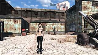 Check out this Fallout 4 wardrobe fashion, she says