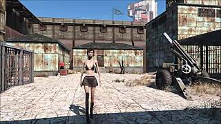 Check out this Fallout 4 wardrobe fashion, she says