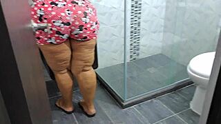 i masturbate watching my mother-in-law's big ass