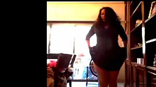 Amante’s hot dance routine in a thong in Madrid