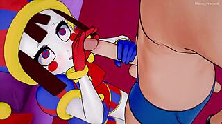 pomni quiere sexo otra vez en este caliente video hentai 3d.