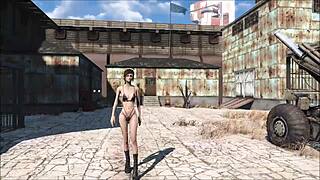 Check out this Fallout 4 wardrobe fashion, she says