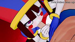 pomni quiere sexo otra vez en este caliente video hentai 3d.