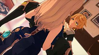 Does jean want her hair down in genshin impact?