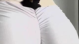 Susy Gala teases in hot lingerie and ripped clothes in the bedroom.