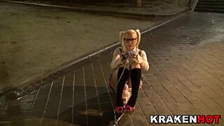 is this hot redhead milf ready for outdoor casting interview?