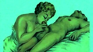 vintage erotic illustrations with a classic sensual charm