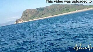 Asian Skinny Girl Escapes City For Tight Pussy Filling On Bed