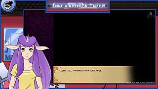 What happens when the brunette trainer uses her big tits and ass in Avatar hentai?