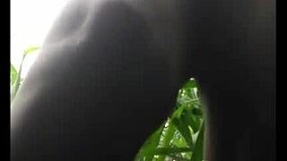 Msanzi Fine Pussy Girl Gets Wild in the Forrest