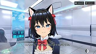 Koharu's proud sister in Shangri-La Drive.