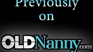 Oldnanny April Runs Wet Tongue Over Lacey's Pussy in Intense Lesbian Lick Session!