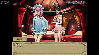 in witch hunter trainer, young bunny girl gets throat fucked by old man on new year, intense hentai cartoon part 13