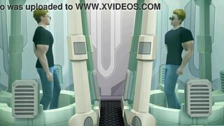 johnny bravo fucks his clone in cartoon style with gay fucking scene 😏