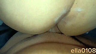A blonde amateur has a rough and tumble experience with a mature partner