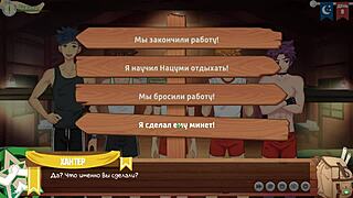 i made a juicy blowjob to natsumi in game friends camp episode 9