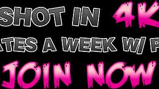 Slutty Stepsister Natalie Brooks Gets Caught Barefoot in Voyeur Roleplay.