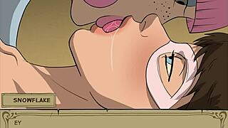 in witch hunter trainer, young bunny girl gets throat fucked by old man on new year, intense hentai cartoon part 13