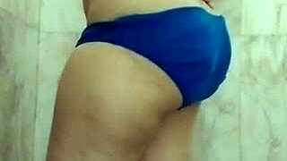 New Girlfriend Fingering in Bathroom with Hindi Talk