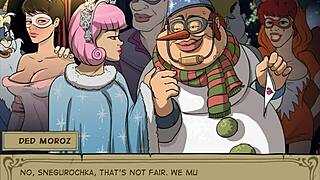 in witch hunter trainer, young bunny girl gets throat fucked by old man on new year, intense hentai cartoon part 13