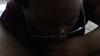 wow, that sloppy ebony oral is giving such good head!