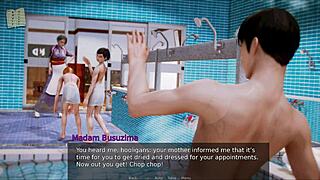 Raw Hentai Anime Game Academy 218 Action