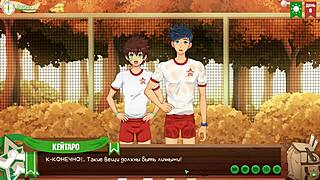 i made a juicy blowjob to natsumi in game friends camp episode 9