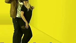 blonde teen 18+ dares to take a huge black cock in doggystyle