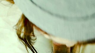 Alaska Moon Couple Sharing Intimate Sex