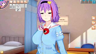 3D cartoon of huge tits bouncing and getting fucked