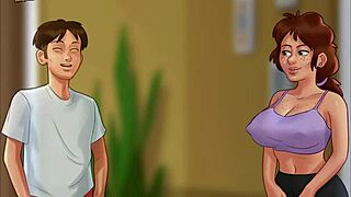 Summertime saga continues with milf adventures in episode 213