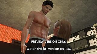 3D animated anime called Mr. Perfectly Fine - a tarty office affair