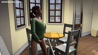 Gorgeous Teen 18+ Screams, 'Fucking BBC Roommate!'