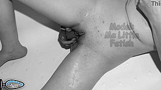 Holy Hell, Strong Bathroom Orgasm Leads to Real Squirt and Pee!