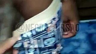 Homemade Gathering Of Three Straight Guys - Complete On Red