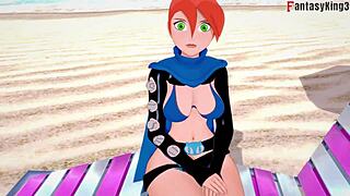 Watch grown Gwen Tennyson in bikini POV