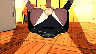 female boss implements employee training 3d hentai 85