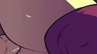 this vampire girl is sucking cum so good 😈