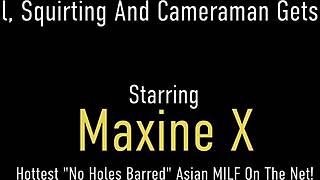 Scott Rhodes breeds Maxine x in intense solo toy sessions