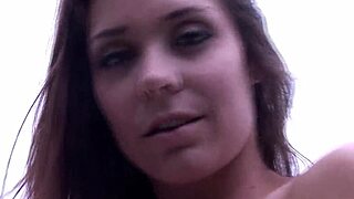 Firefighter Woman Enjoys Poolside Relaxation