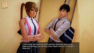 Play and walk through The Academy 169 with an anime-style visual novel