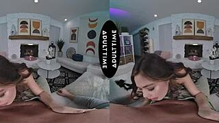 Scarlett alexis enjoys kyle mason grabbing her big tits before riding his thick cock