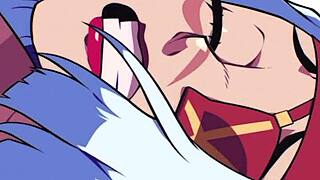 this vampire girl is sucking cum so good 😈