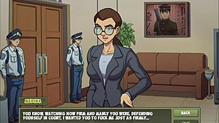 hey, did the guardian leader finally submit in witch hunter?