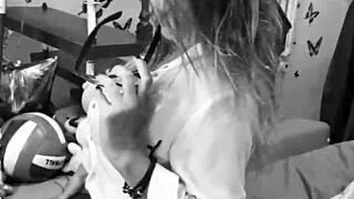 Hot secretary awaits your instructions for some fun