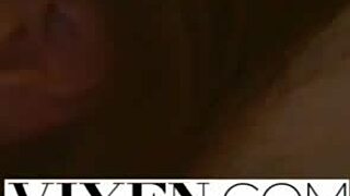 Vixen holly bends over for doggystyle and deepthroat with boyfriend