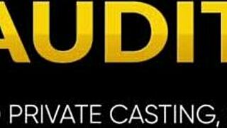 Cute Brunette Attempts Deepthroat On Monster Cock During Sex Auditions.