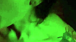 Beautiful Bondaged Tattooed Girlfriend Sandraxo1 Gives Blowjob in Homemade Setting