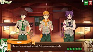 game friends camp episode 2: getting to know the taiga with russian voice acting