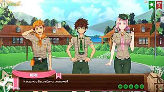 game friends camp episode 2: getting to know the taiga with russian voice acting